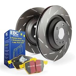 EBC Brakes - EBC Brakes S9KF1283 S9 Kits Yellowstuff and USR Rotors