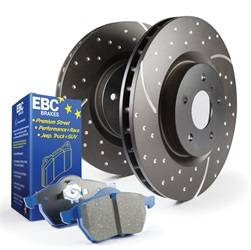 EBC Brakes - EBC Brakes S6KF1075 S6 Kits Bluestuff and GD Rotors