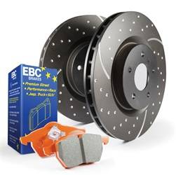 EBC Brakes - EBC Brakes S8KF1023 S8 Kits Orangestuff and GD Rotors