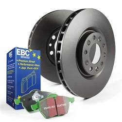 EBC Brakes - EBC Brakes S14KF1110 S14 Kits Greenstuff and RK Rotors SUV