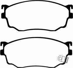 EBC Brakes - EBC Brakes DP21411 EBC Greenstuff 2000 Series Sport Brake Pads