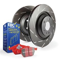 EBC Brakes - EBC Brakes S4KR1006 S4 Kits Redstuff and USR rotor