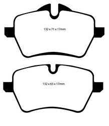 EBC Brakes - EBC Brakes UD1204 EBC Ultimax OEM Replacement Brake Pads