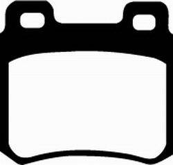 EBC Brakes - EBC Brakes DP2671 EBC Greenstuff 2000 Series Sport Brake Pads