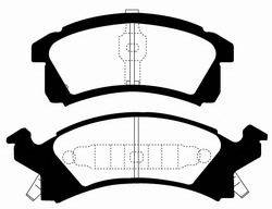 EBC Brakes - EBC Brakes UD506 EBC Ultimax OEM Replacement Brake Pads