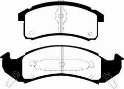 EBC Brakes - EBC Brakes DP61271 EBC 6000 Series Greenstuff Truck/SUV Brakes Disc Pads