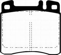 EBC Brakes - EBC Brakes DP2888 EBC Greenstuff 2000 Series Sport Brake Pads