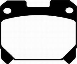 EBC Brakes - EBC Brakes DP31005C EBC Redstuff Ceramic Low Dust Brake Pads