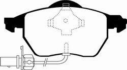 EBC Brakes - EBC Brakes DP21483 EBC Greenstuff 2000 Series Sport Brake Pads