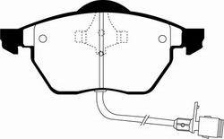 EBC Brakes - EBC Brakes DP2836 EBC Greenstuff 2000 Series Sport Brake Pads