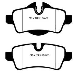 EBC Brakes - EBC Brakes UD1309 EBC Ultimax OEM Replacement Brake Pads