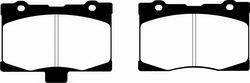 EBC Brakes - EBC Brakes DP31735C EBC Redstuff Ceramic Low Dust Brake Pads