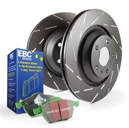 EBC Brakes - EBC Brakes S2KF1026 S2 Kits Greentuff 2000 and USR Rotors