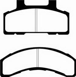 EBC Brakes - EBC Brakes DP61240 EBC 6000 Series Greenstuff Truck/SUV Brakes Disc Pads