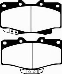 EBC Brakes - EBC Brakes UD436 EBC Ultimax OEM Replacement Brake Pads