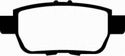 EBC Brakes - EBC Brakes DP21754 EBC Greenstuff 2000 Series Sport Brake Pads