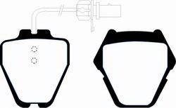 EBC Brakes - EBC Brakes DP21348 EBC Greenstuff 2000 Series Sport Brake Pads