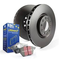 EBC Brakes - EBC Brakes S20K1385 S20 Kits Ultimax and Plain Rotors