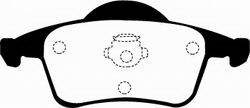 EBC Brakes - EBC Brakes DP21231 EBC Greenstuff 2000 Series Sport Brake Pads