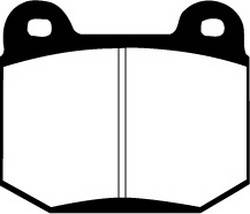 EBC Brakes - EBC Brakes DP21537 EBC Greenstuff 2000 Series Sport Brake Pads