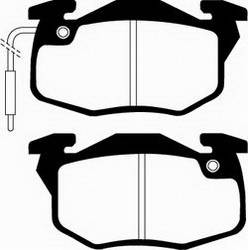 EBC Brakes - EBC Brakes DP2545 EBC Greenstuff 2000 Series Sport Brake Pads