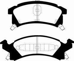 EBC Brakes - EBC Brakes DP41175R Yellowstuff Street And Track Brake Pads