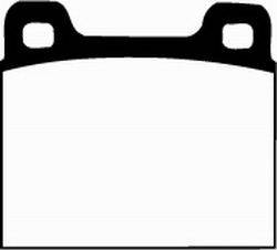 EBC Brakes - EBC Brakes UD031 EBC Ultimax OEM Replacement Brake Pads