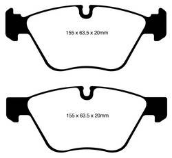 EBC Brakes - EBC Brakes DP41600R Yellowstuff Street And Track Brake Pads