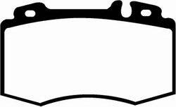 EBC Brakes - EBC Brakes UD847 EBC Ultimax OEM Replacement Brake Pads