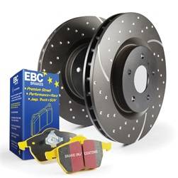 EBC Brakes - EBC Brakes S5KF1104 S5 Kits yellowstuff And GD Rotors