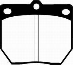 EBC Brakes - EBC Brakes DP2273 EBC Greenstuff 2000 Series Sport Brake Pads