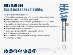 Bilstein Shocks - Bilstein Shocks 47-116573 B14 Series PSS Lowering Kit