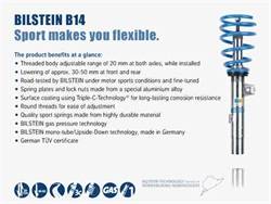 Bilstein Shocks - Bilstein Shocks 47-169289 B14 Series PSS Lowering Kit