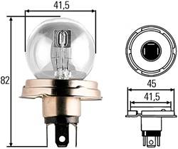 Hella - Hella H83190001 S11 Incandescent Bulb