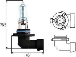 Hella - Hella H83165271 HB3/9005 Halogen Bulb