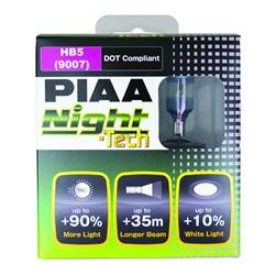 PIAA - PIAA 10727 9007/HB5 Night-Tech Replacement Bulb