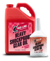 Red Line Synthetic Oil - Heavy ShockProof Gear Oil - 12/1quart