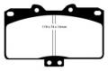 EBC Brakes UD531 EBC Ultimax OEM Replacement Brake Pads