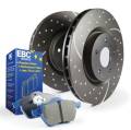 EBC Brakes S6KF1075 S6 Kits Bluestuff and GD Rotors