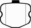 EBC Brakes DP31771/2C EBC Redstuff Ceramic Low Dust Brake Pads