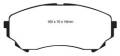 EBC Brakes DP21828 EBC Greenstuff 2000 Series Sport Brake Pads