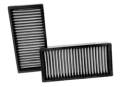 Air Conditioning - Cabin Air Filter - K&N Filters - K&N Filters VF2046 Cabin Air Filter